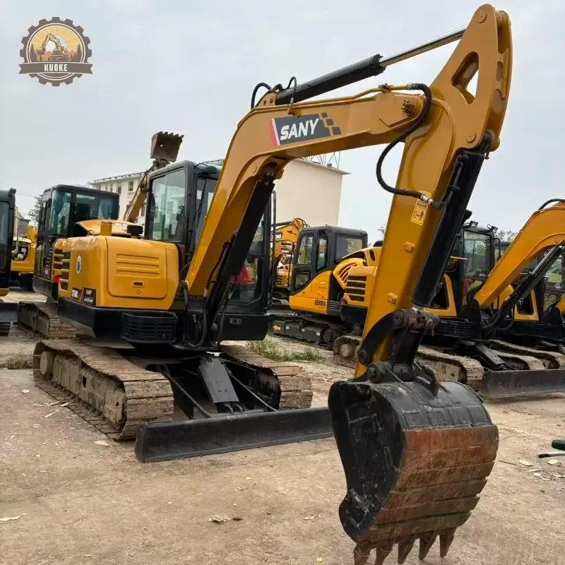 New Arrival Used Sany SY60C Compact Excavator Machine