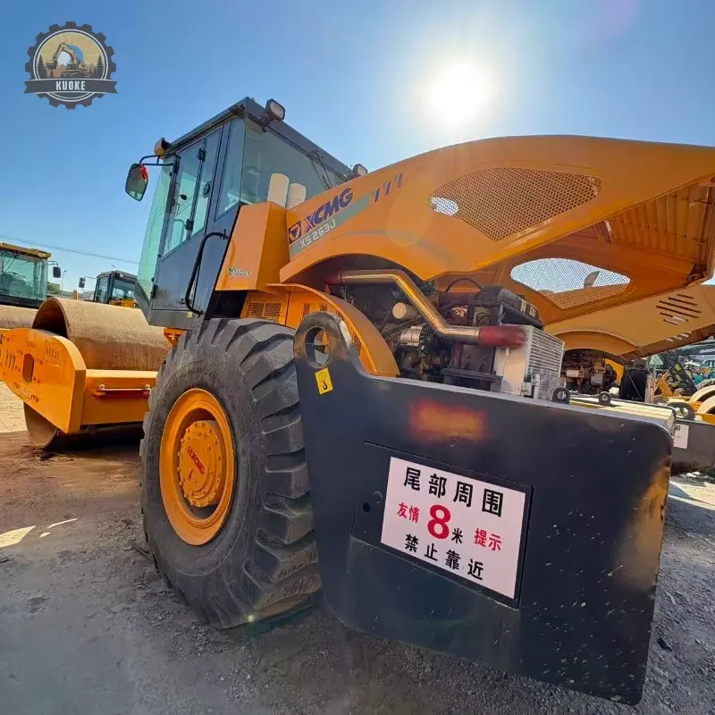 Second hand XCMG XS263J heavy roller 90% new durable machine China supplier