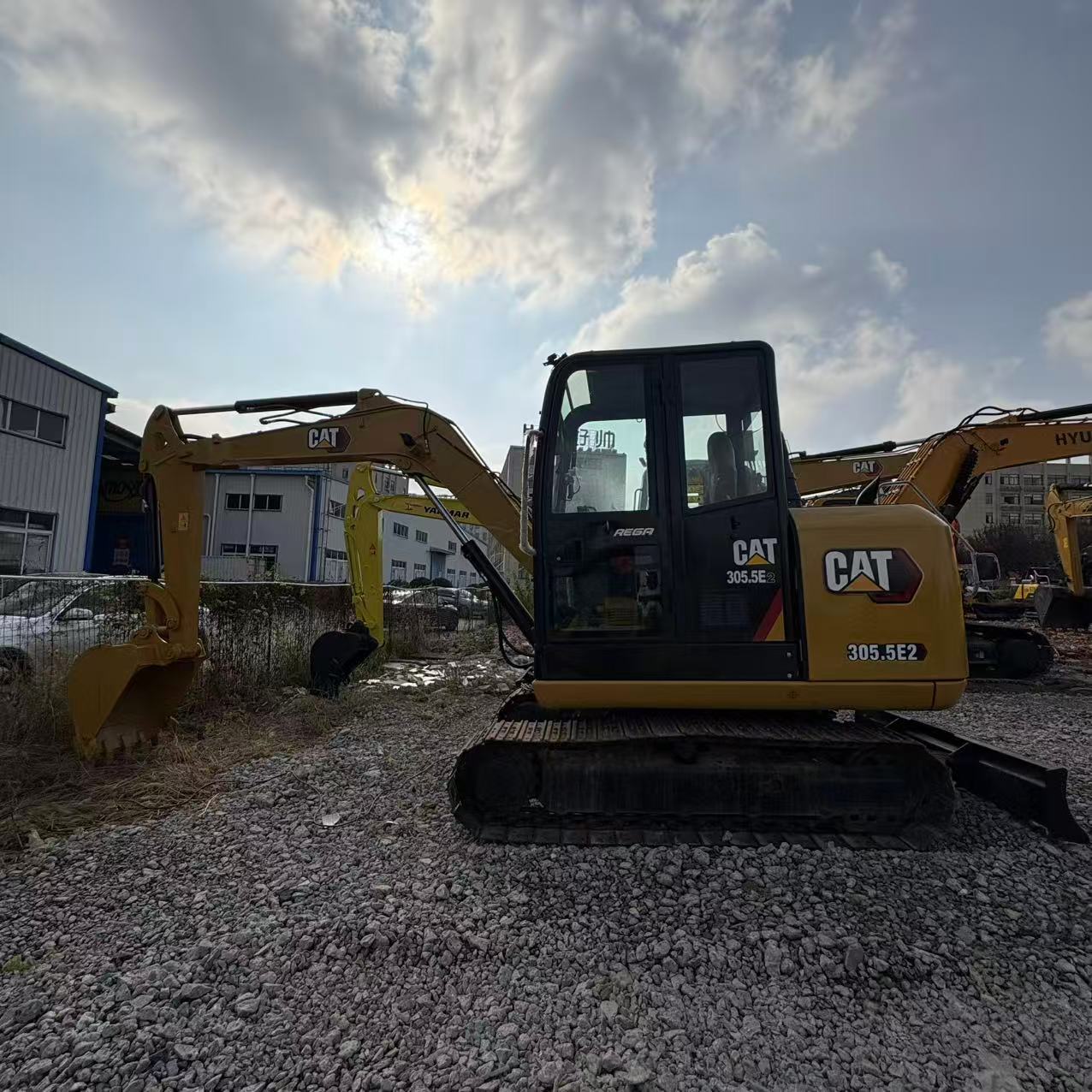Used Caterpillar 303.5E Compact Hydraulic Excavator