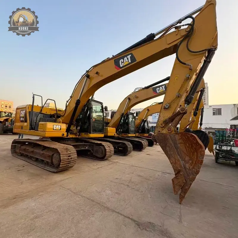 Used Caterpillar 320GC excavator 90% new high performance second hand global supply