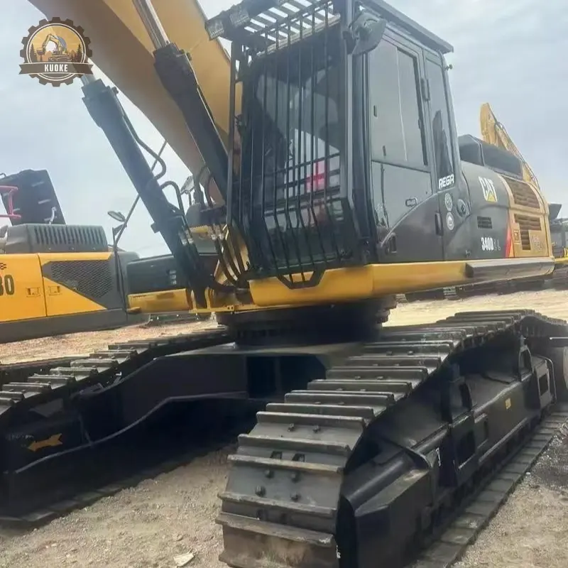 Used Caterpillar 340 large crawler excavator machinery high quality China factory