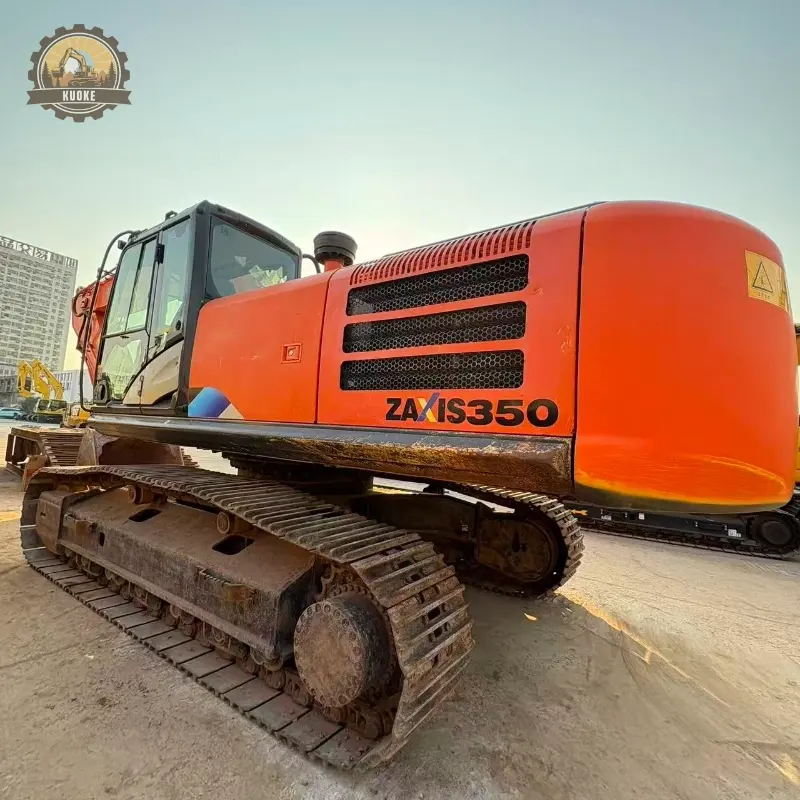 Used Hitachi ZAX350 heavy tracked excavator high performance competitive price global supply